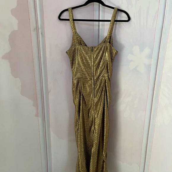 Tatyana Gold Maxi Dress - Picture 2 of 3